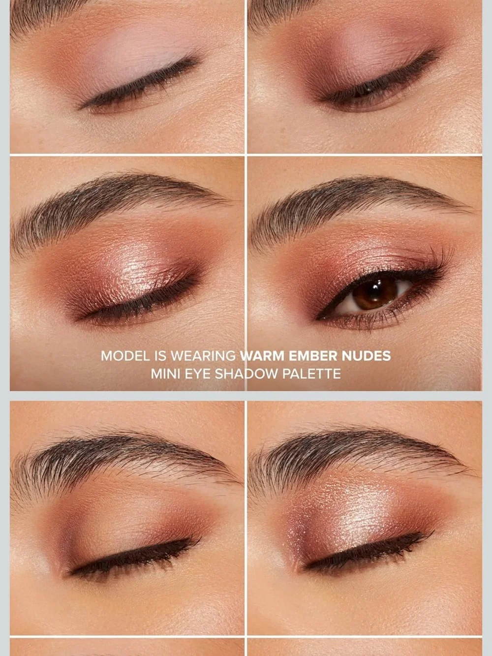 Too Faced Born This Way Warm Amber Nudes Mini Eyeshadow Palette